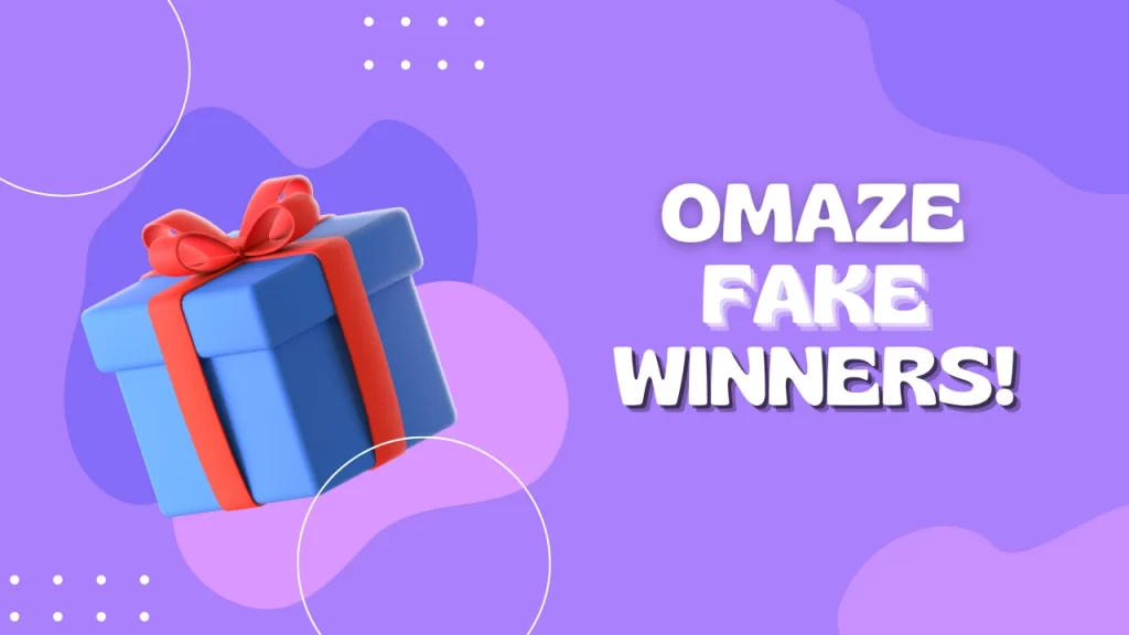 omaze fake winners